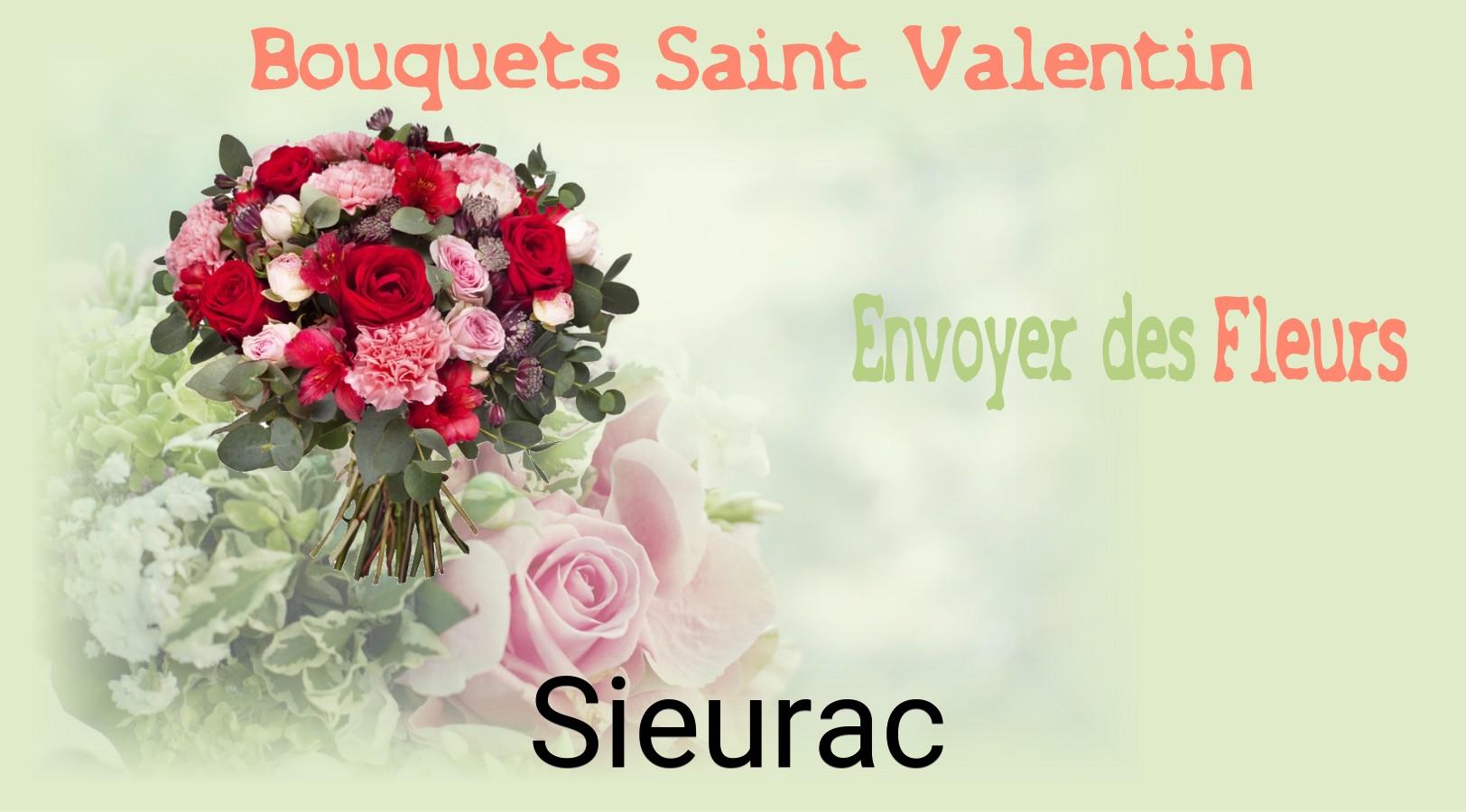 Roses de Saint-Valentin livrées à Sieurac