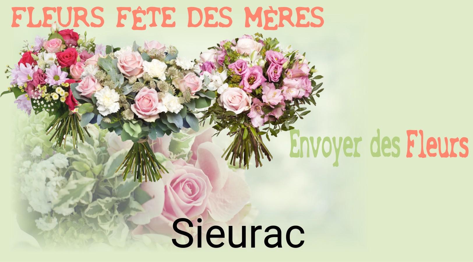 Bouquet de Fête des Mères livré à Sieurac